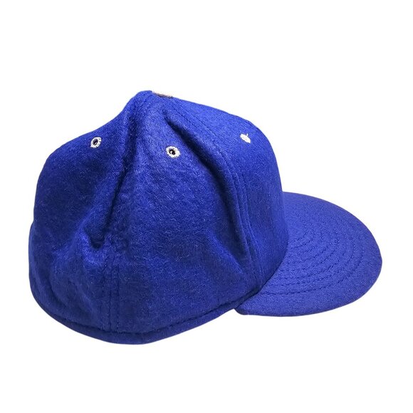 Vtg American Needle Blue Philadelphia A's Cooperstown Wool Fitted Hat 7.5 USA - Picture 5 of 8